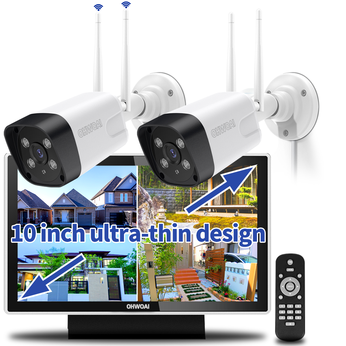 Ohwoai wireless best sale security camera system